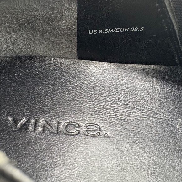 Vince Women's Wilden Black Suede Espadrilles Slip-On Flats Sz 38.5/ 8 - Picture 10 of 10